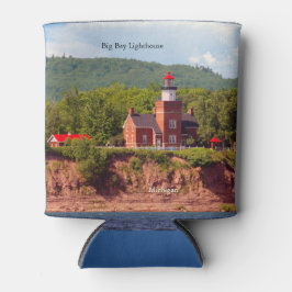 Porta-lata Farol da Baía Grande a partir da água pode arrefec