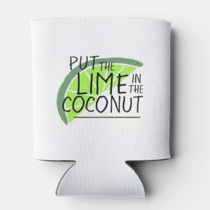 Porta-lata Fatia de Limão Colocar o Limão no coco