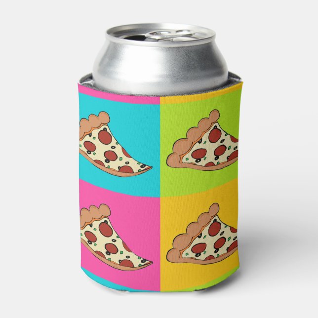 Porta-lata fatias de pizza podem arrefecer (Can Front)