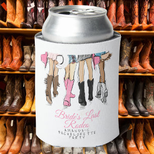 Porta-lata Favor de Botas de Cowboy para Despedida de Solteir