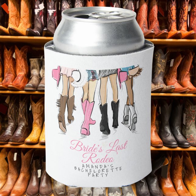 Porta-lata Favor de Botas de Cowboy para Despedida de Solteir (Criador carregado)