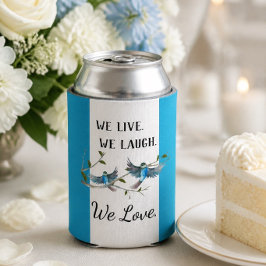 Porta-lata Favor de Casamento Blue Bird of Happiness - Envol