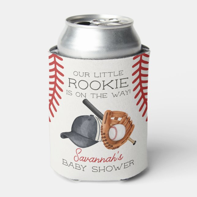 Porta-lata Favor do Chá de fraldas de Execução do Baseball Li (Can Front)