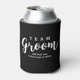 Porta-lata Favor Moderno do Casamento do Grupo para Padrinhos