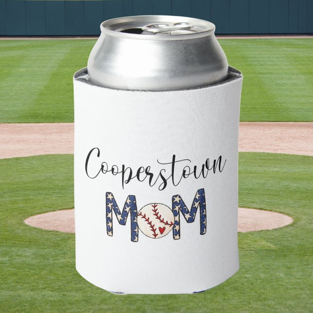 Porta-lata Favor para Mãe de Jogador de Beisebol de Coopersto (Criador carregado)