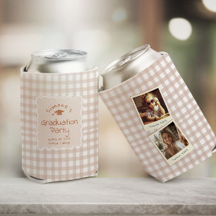 Porta-lata Favor Personalizado para Festa de Formatura com Fo