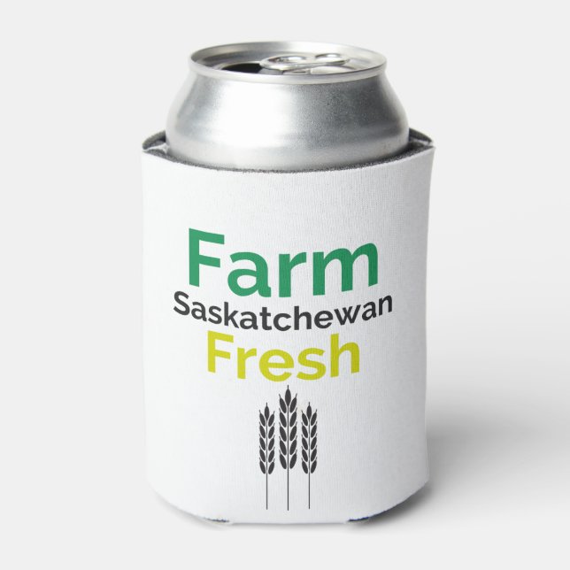 Porta-lata Fazenda de Saskatchewan fresco (Can Front)