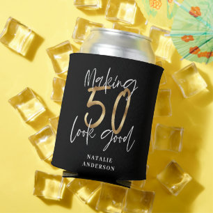 Porta-lata Fazer 50, boa celebração de aniversário de ouro