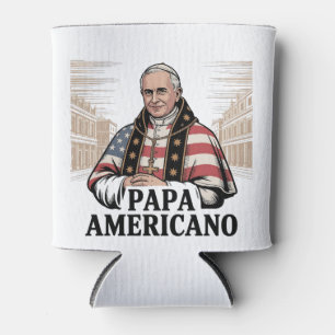 Porta-lata Fé Cristã da Igreja Católica do Papa Leão American