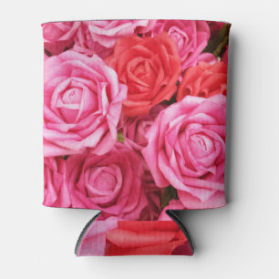 Porta-lata Fechamento artificial do fundo da Rosa vermelha