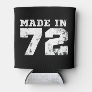 Porta-lata Feito em 1972, 52º aniversário