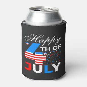 Porta-lata Feliz 4 De Julho De 97958