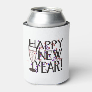 Porta-lata Feliz ano novo