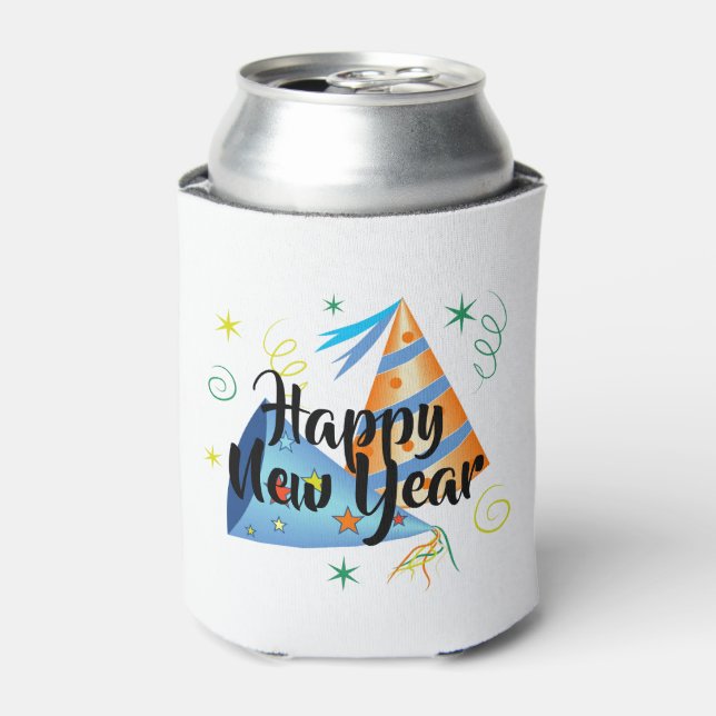 Porta-lata Feliz Ano Novo (Can Front)