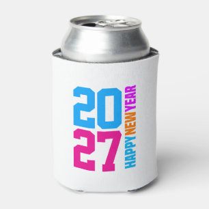 Porta-lata Feliz Ano Novo 2027