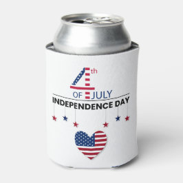 Porta-lata Feliz Dia da Independência Cooler de Lata