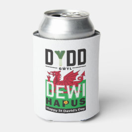 Porta-lata Feliz Dia de São David 6