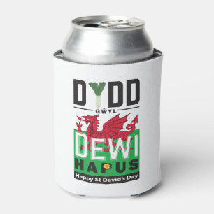 Porta-lata Feliz Dia de São David 6