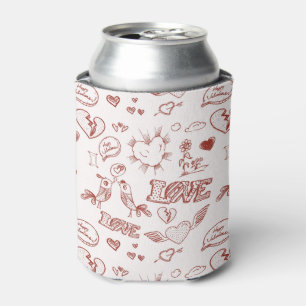 Porta-lata Feliz dia dos namorados