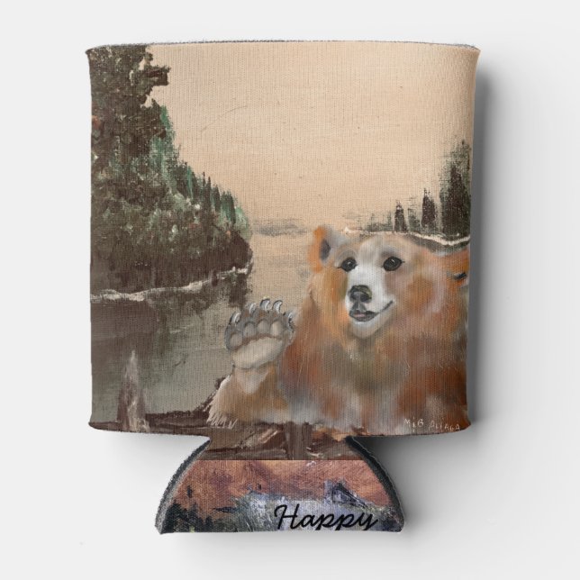 Porta-lata Feliz Dia dos Pais (Frente)