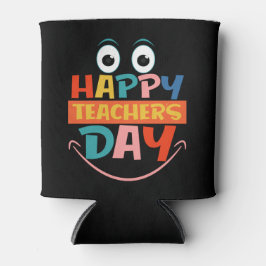 Porta-lata Feliz Dia dos Professores Felizes e Coloridos Rost