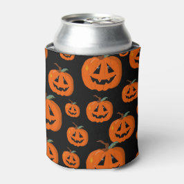 Porta-lata Feliz Halloween Arte Ilustrativa Jack O Lantern