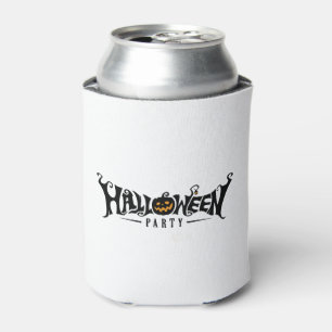 Porta-lata Feliz Halloween, festa de Halloween, Halloween eng