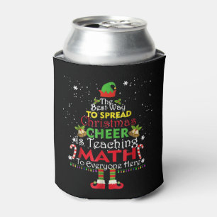 Porta-lata Feliz Natal Do Professor De Matemática