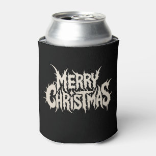 Porta-lata Feliz Natal Música Black Metal Gótica de Natal