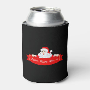 Porta-lata Feliz Natal para Papais noeis