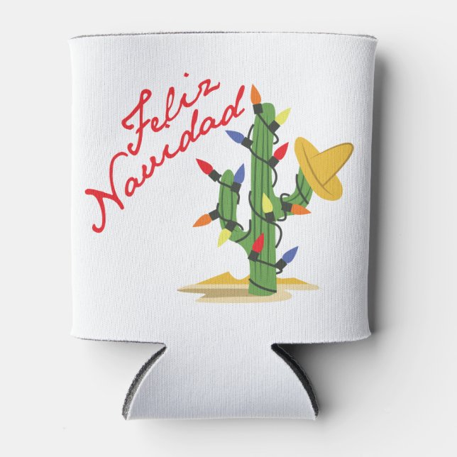 Porta-lata Feliz Navidad (Frente)