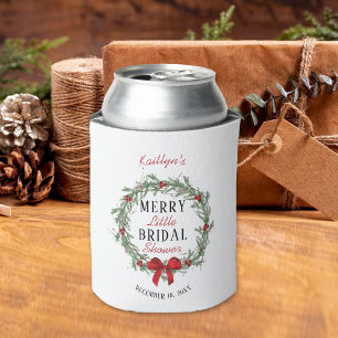 Porta-lata Feliz Pequeno Chá de panela de Natal
