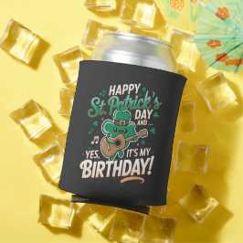Porta-lata Feliz Rua Patrick Day E Sim É Meu Aniversário