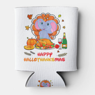 Porta-lata Feliz Vinho De Bebendo Elefante De Hallo Obrigado 