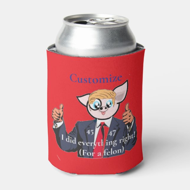 Porta-lata Felon Presidente Thunder_Cove (Can Front)