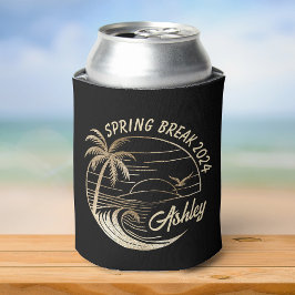 Porta-lata Fenda de primavera Personalizada Meninas Trip Cute