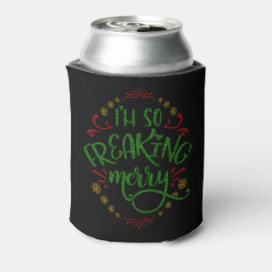 Porta-lata Feriado do Natal - eu Freaking assim multi alegre