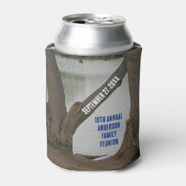 Porta-lata Férias Anuais Rustic Lakehouse da Reunião Familiar