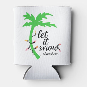 Porta-lata Férias de Natal em Praia Tropical