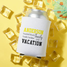 Porta-lata Férias Familiares no Verão