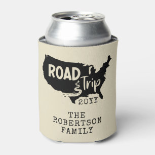 Porta-lata Férias Familiares Personalizadas Family Road Tri