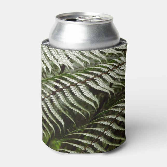 Porta-lata Fern Fronds II Dark Green Nature (Can Front)