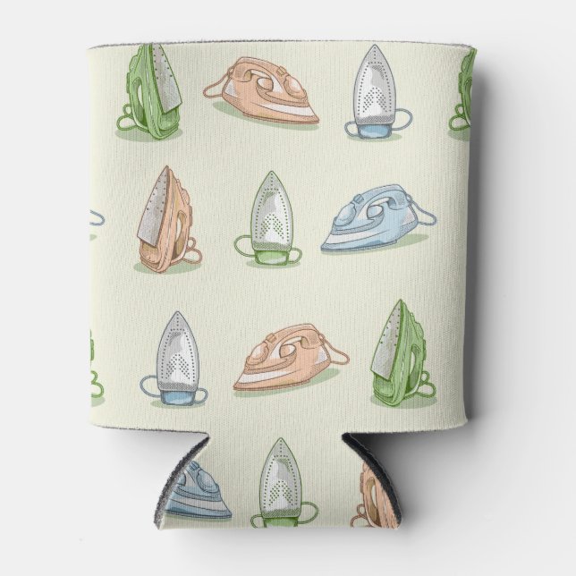Porta-lata Ferro Ironing Laundry patten (Frente)