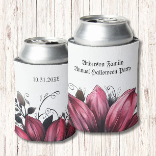 Porta-lata Festa Anual do Halloween da Flor Gótica