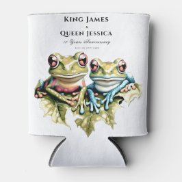 Porta-lata Festa Casual do Jardim de Casal de 10 Anos de Casa