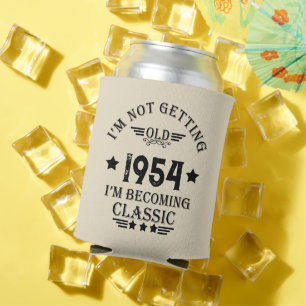 Porta-lata Festa de aniversário de 70 de setenta dias persona