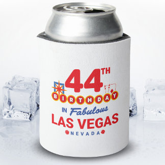 Porta-lata Festa de aniversário De Las Vegas - 44 no Aniversá