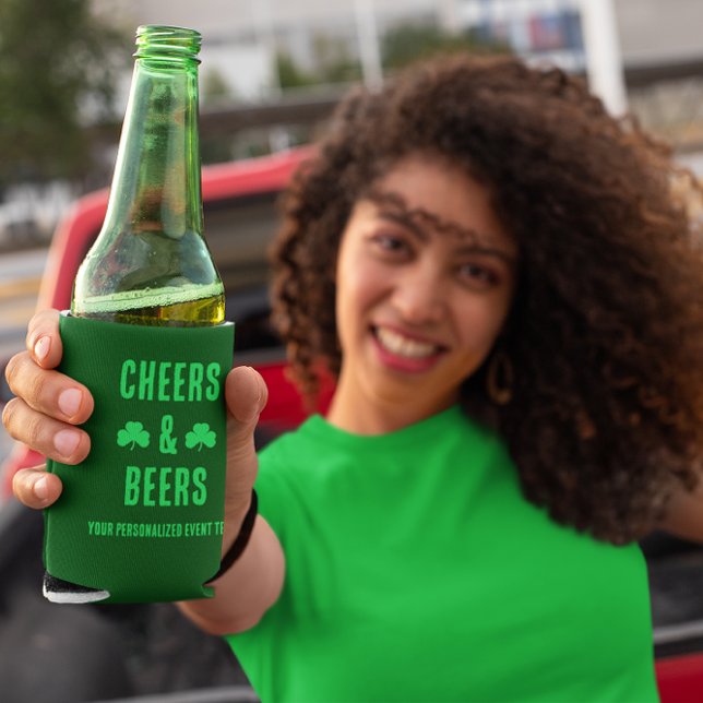 Porta-lata Festa de Cheers e Cervejas (Criador carregado)