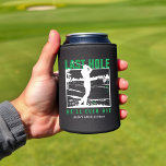 Porta-lata Festa de Despedida de Golfe Engraçado Último Burac<br><div class="desc">Este costume pode destacar a frase brincalhona "Last Hole He ll Ever" em verde, preto e branco, fazer-os um acréscimo de excelente a uma festa de solteiro com tema de golfe. Personalize-os com o nome do noivo para um toque único e memorável. Ideal para o noivo e seus amigos, estes...</div>