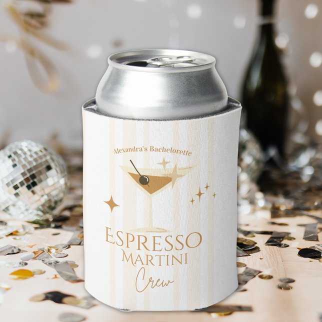 Porta-lata Festa de Despedida de Solteira com Martini de Espr (Criador carregado)